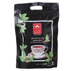 چای سیاه کیسه ای با هل طبیعی - 25 عدد